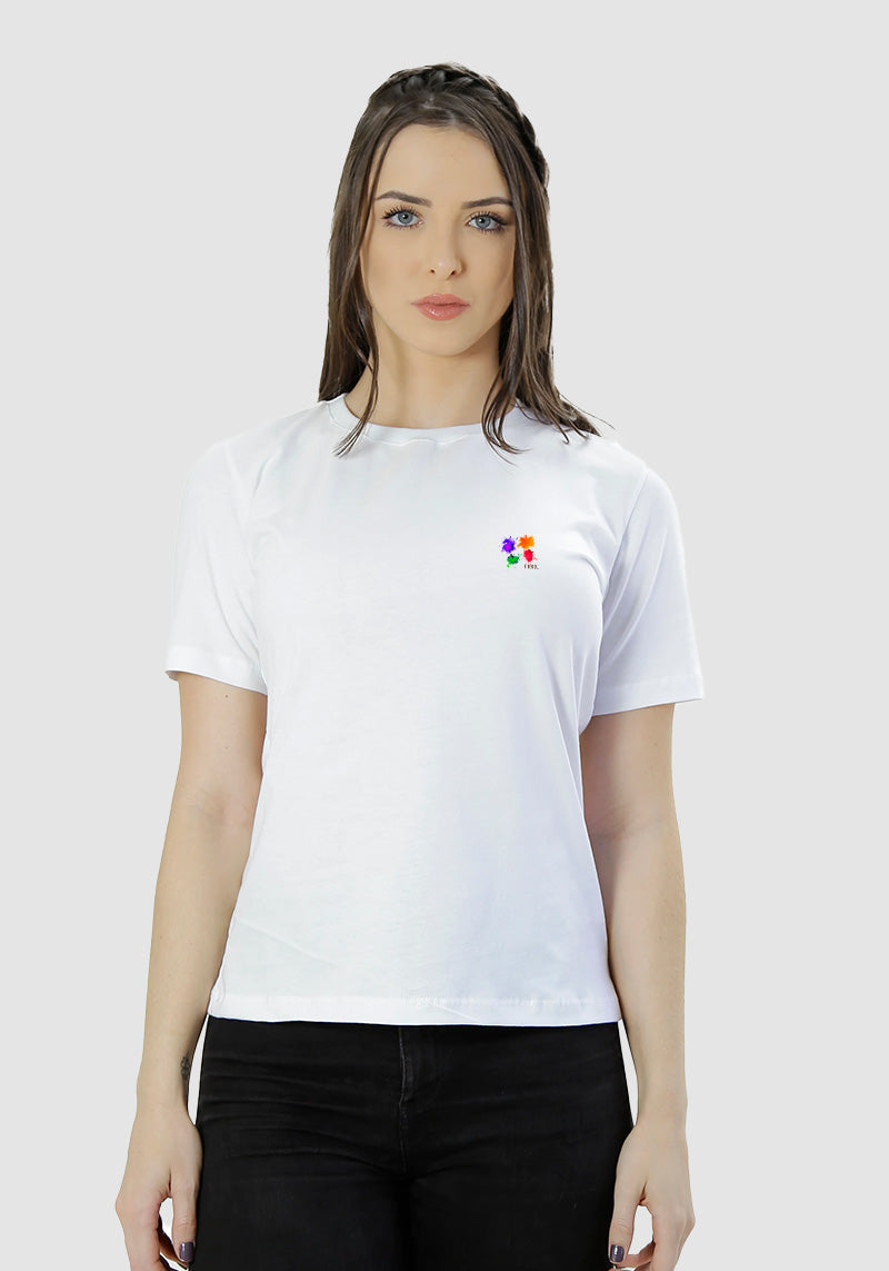 Camiseta Feminina Gola Redonda