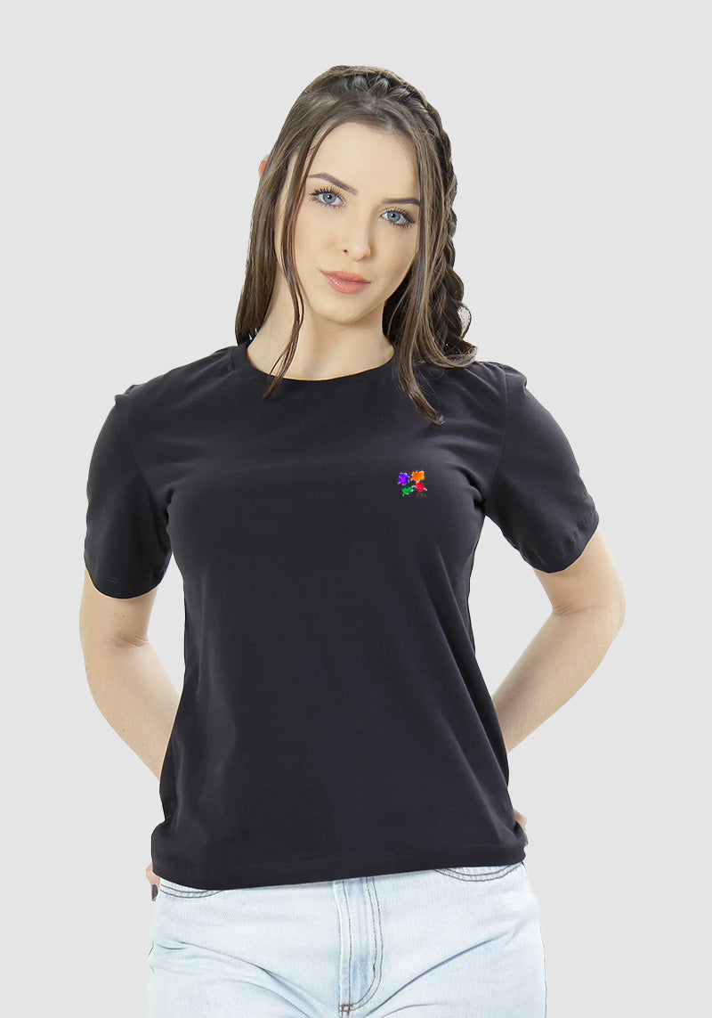 Camiseta Feminina Gola Redonda