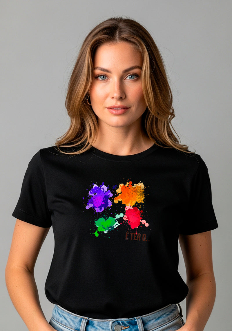 Camiseta Premium Algodão Egípcio Feminina